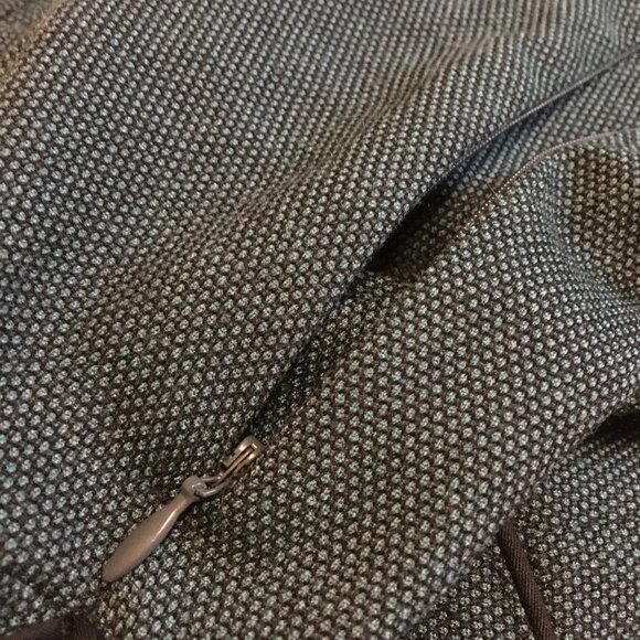 Skunkfunk Gebara Eurofashion Myrtle Green Keyhole Dress With Black Piping - Picture 4 of 15